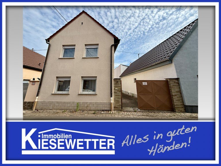  Worms / Weinsheim Einfamilienhaus Vielseitiges Wohnhaus in Worms-Weinsheim mit Scheune, Werkstatt und gro�em Hof