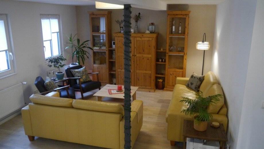 1. OG Wohnzimmer, Einrichtungsvorschlag 1 Einfamilienhaus Worms