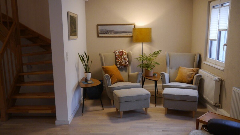 1. OG Wohnzimmer, Einrichtungsvorschlag 2 Einfamilienhaus Worms
