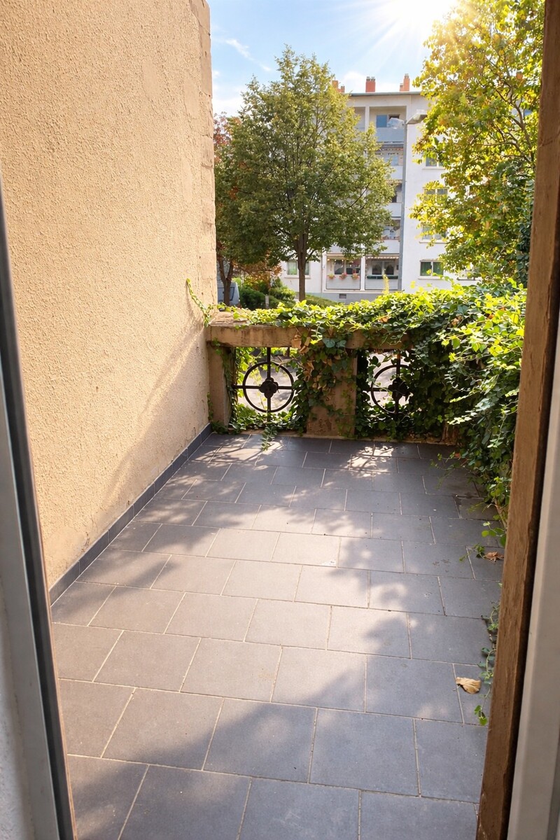 1. OG rechts Balkon Mehrfamilienhaus Worms