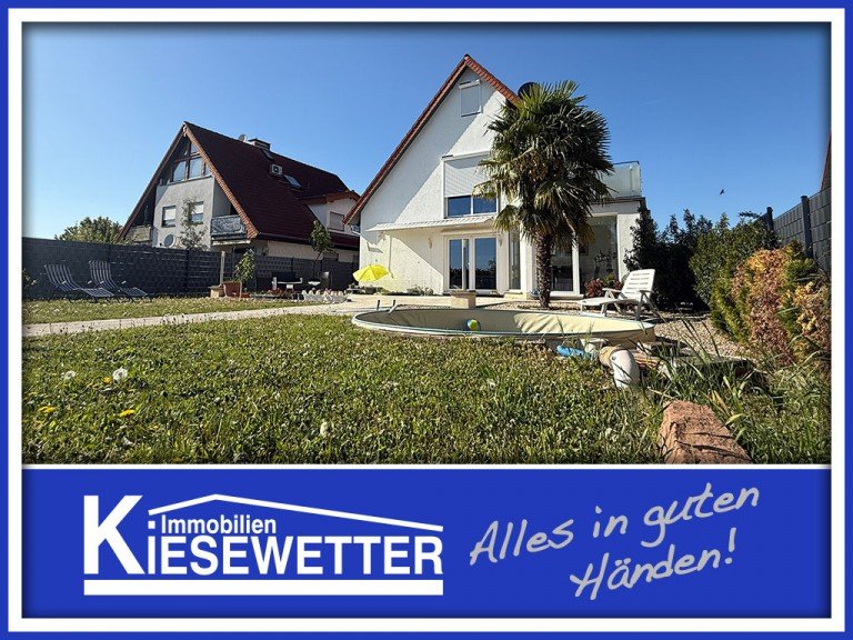  Worms / Horchheim Einfamilienhaus Gro�z�gige Terrassenwohnung, Pool, Garten - plus zwei Wohnungen mit sicheren Mieteinnahmen